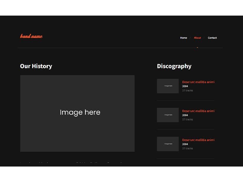 Free Responsive Blog website template